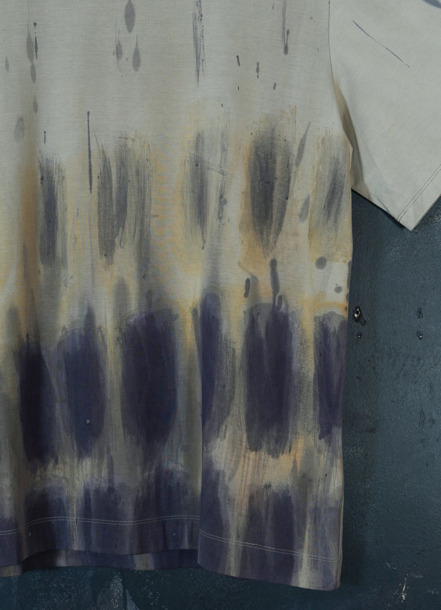 Natural Dyed T-shirt L #70