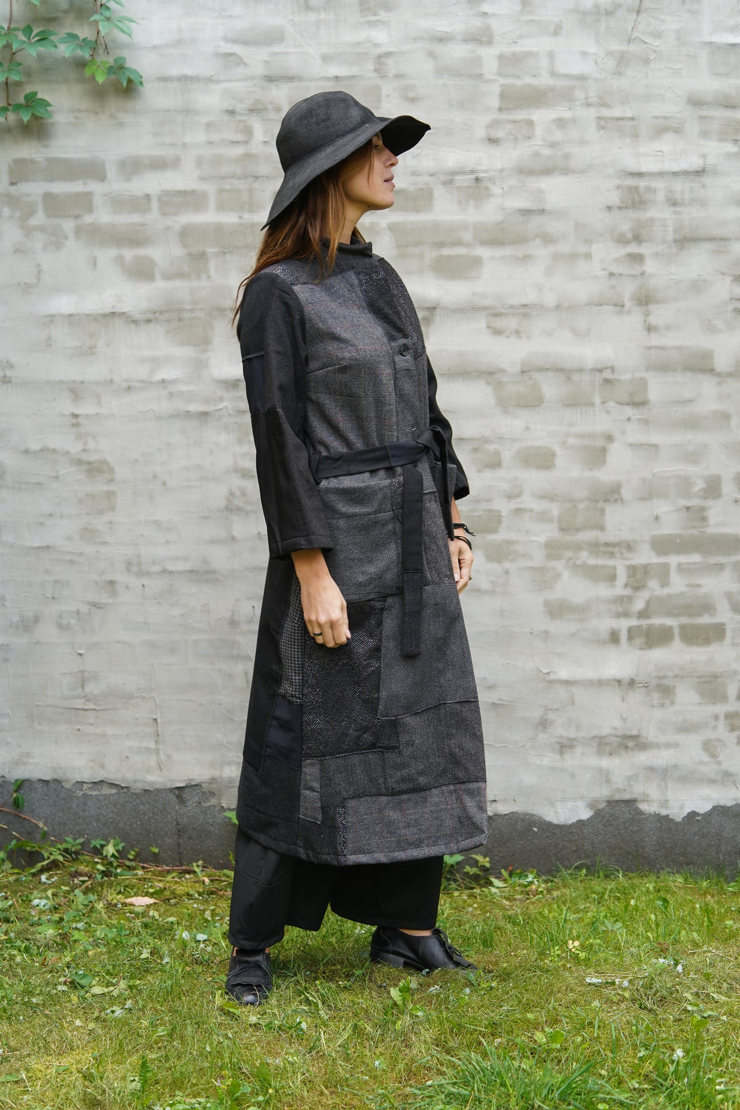 Upcycled Wool Coat #25