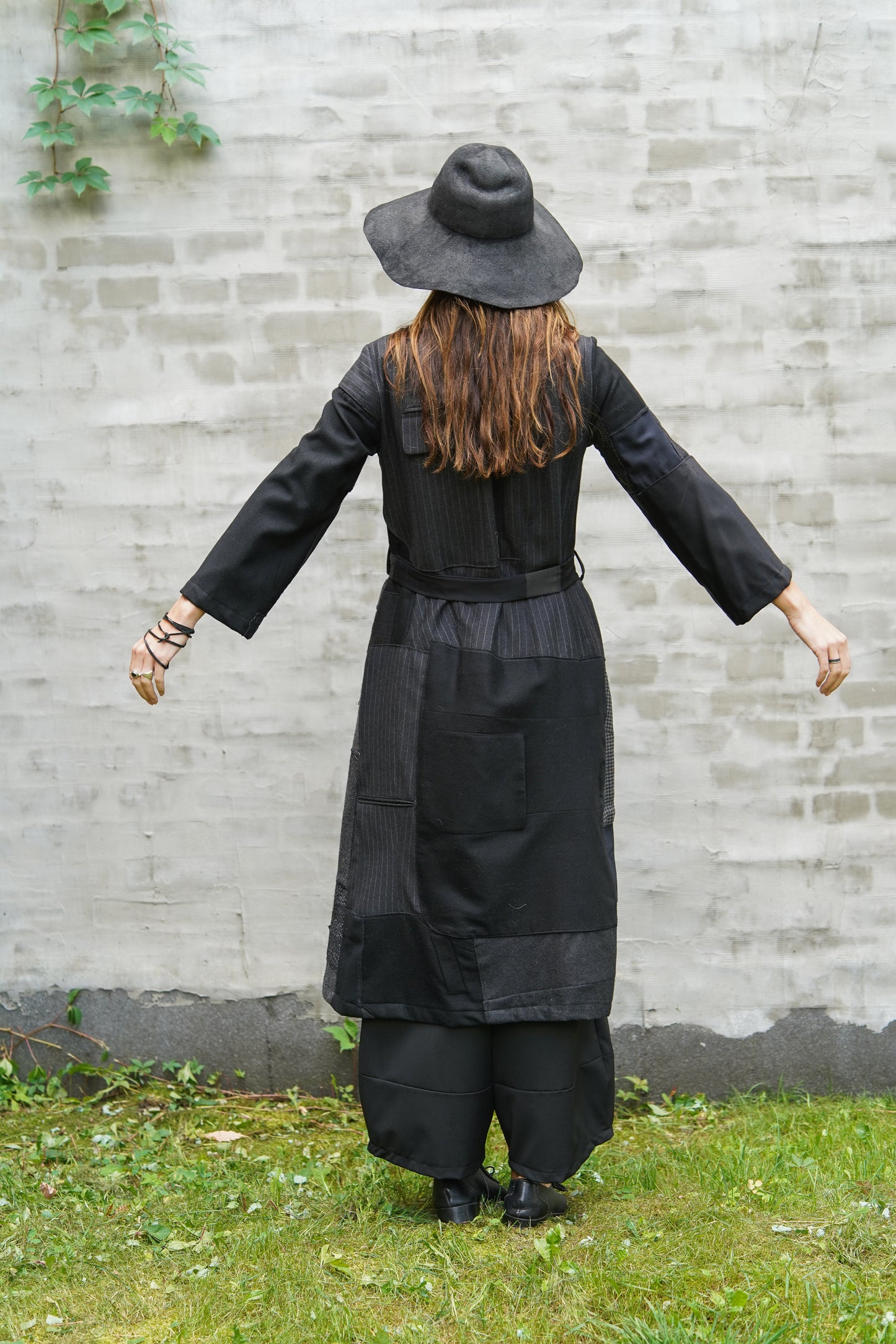 Upcycled Wool Coat #25