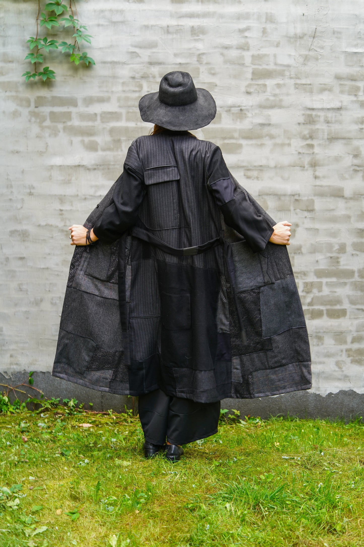 Upcycled Wool Coat #25