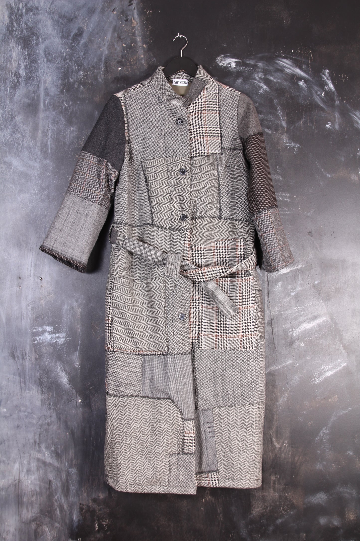 Upcycled Wool Coat #4