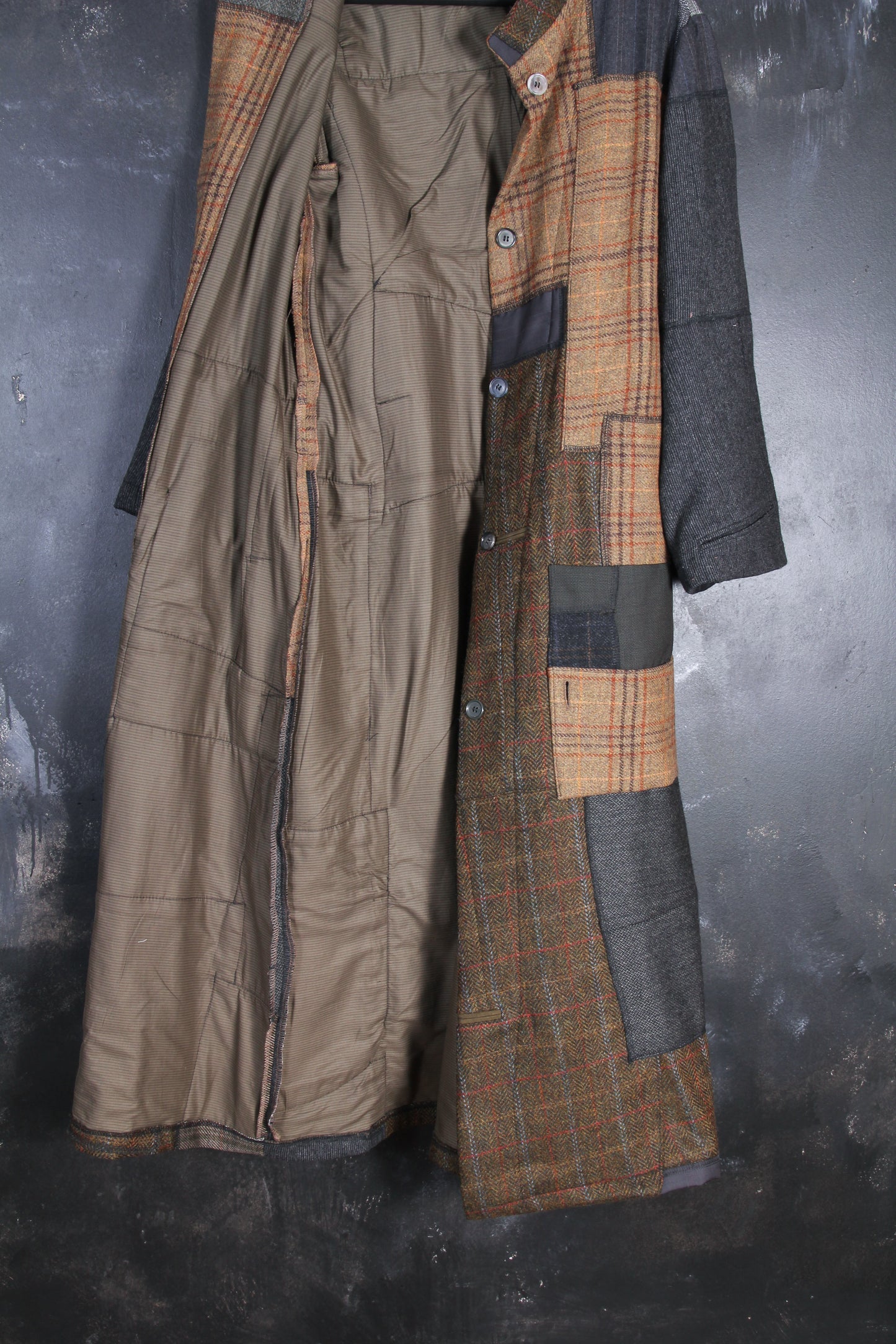 Upcycled Wool Coat #16