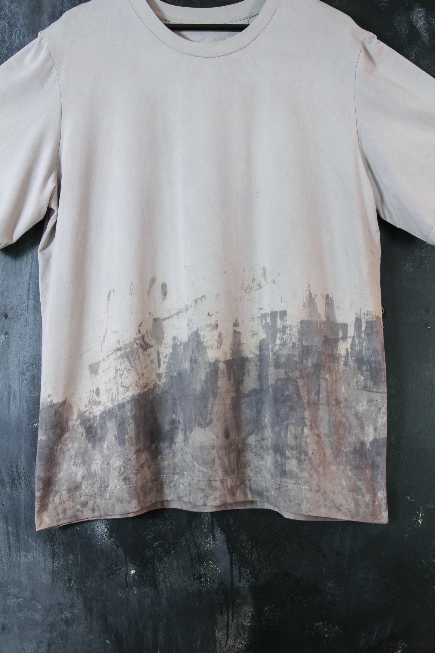 Natural Dyed T-shirt L #63