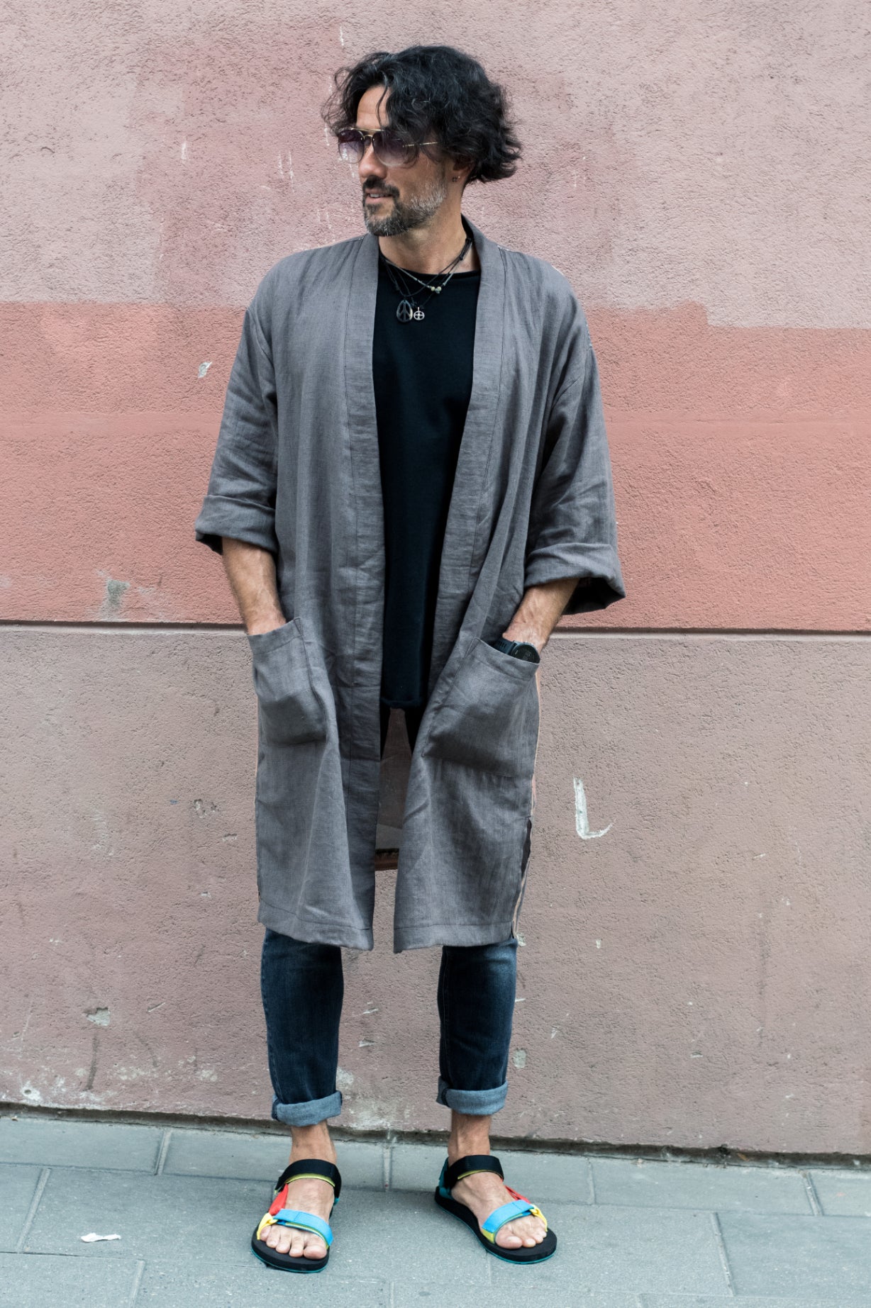 Regina Pacis Linen Duster